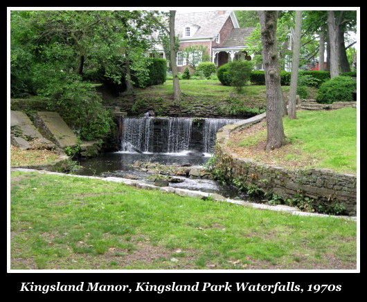 Kingsland Park Waterfalls, Nutley NJ, David Wilson author
