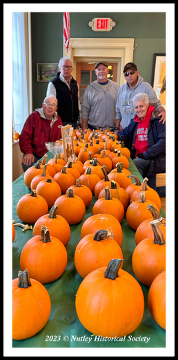 2023 Fall Pumpkin Festival,  Nutley Historical Society 