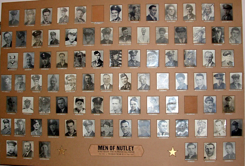 American Legion Post 70 created collection of Nutley NJ WW2 KIA