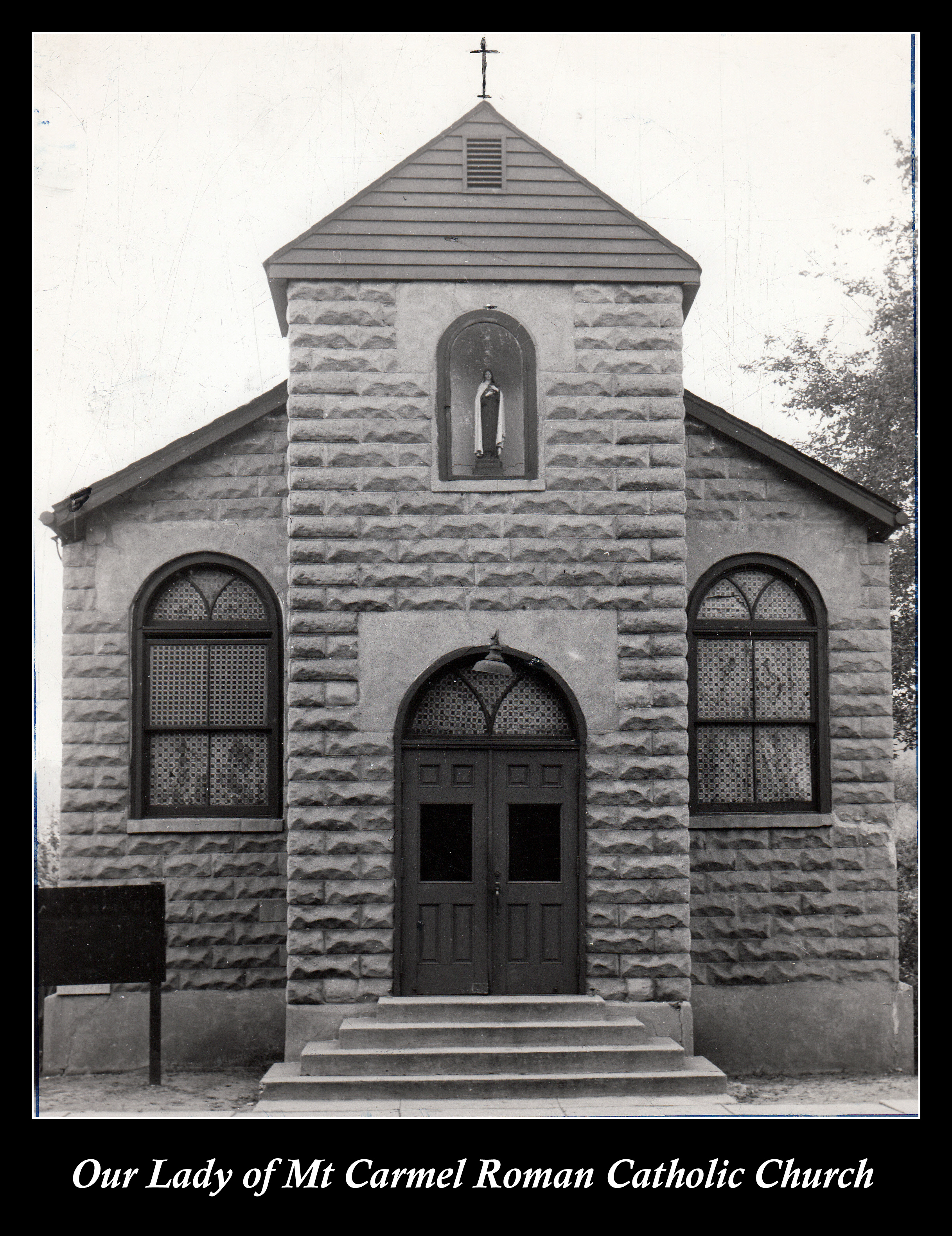 Our Lady of Mt Carmel Roman Church, Franklin Ave., Nutley NJ