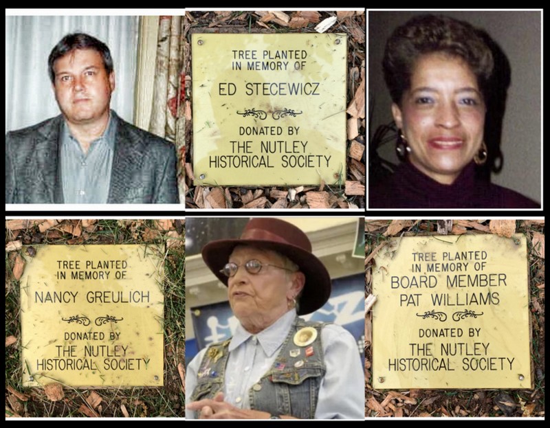 Nutley Historical Society Memorial Trees for Trustees