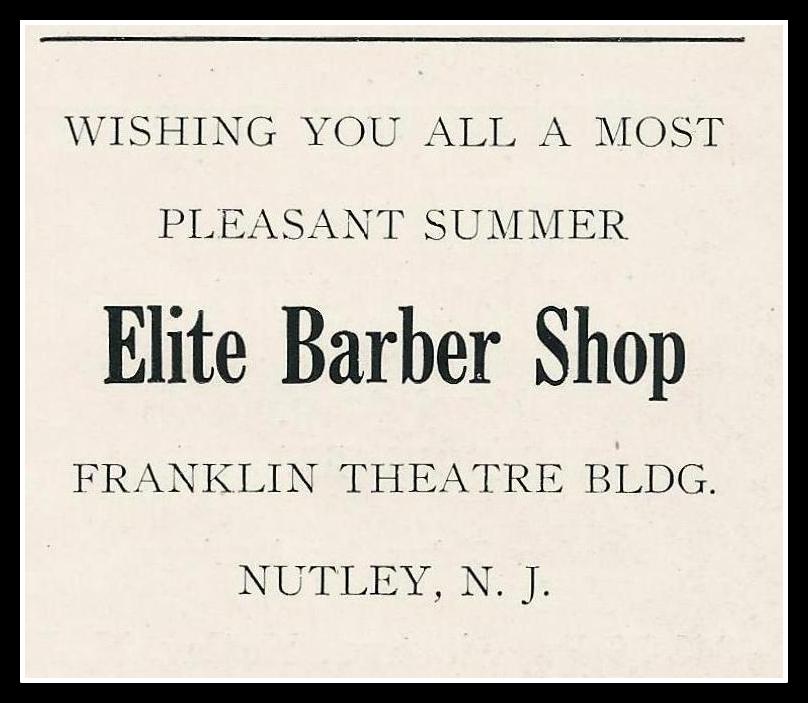 Franklin Theatre, The Attic 1928, Nutley NJ