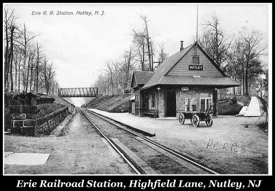 Highfield Rail Station, Nutley NJ - Nutley Historical Society Archives