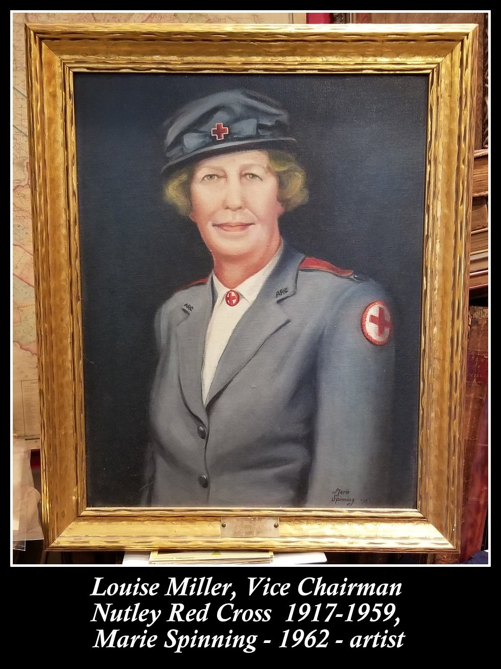 Red Cross vice-chairman portrait donated to Nutley Museum