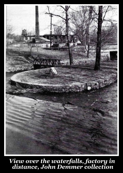 Kingsland Park Waterfalls, Nutley NJ, David Wilson author