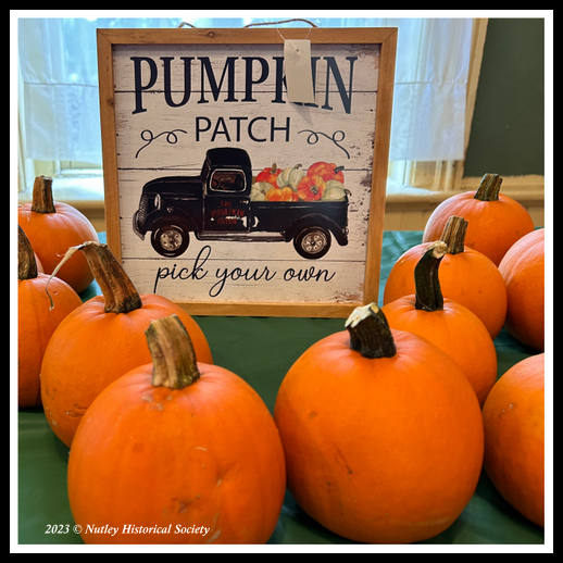 2023 Fall Pumpkin Festival,  Nutley Historical Society 