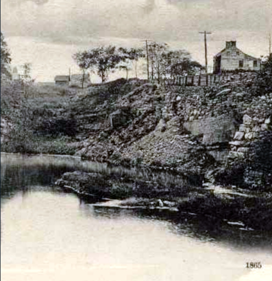 Nutley Quarry, Nutley, N.J. - Nutley Historical Society photo