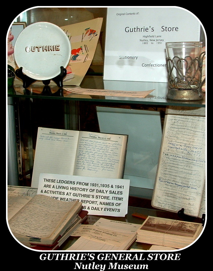 Nutley NJ Museum Exhibit: Guthrie General Store, had town's first telephone