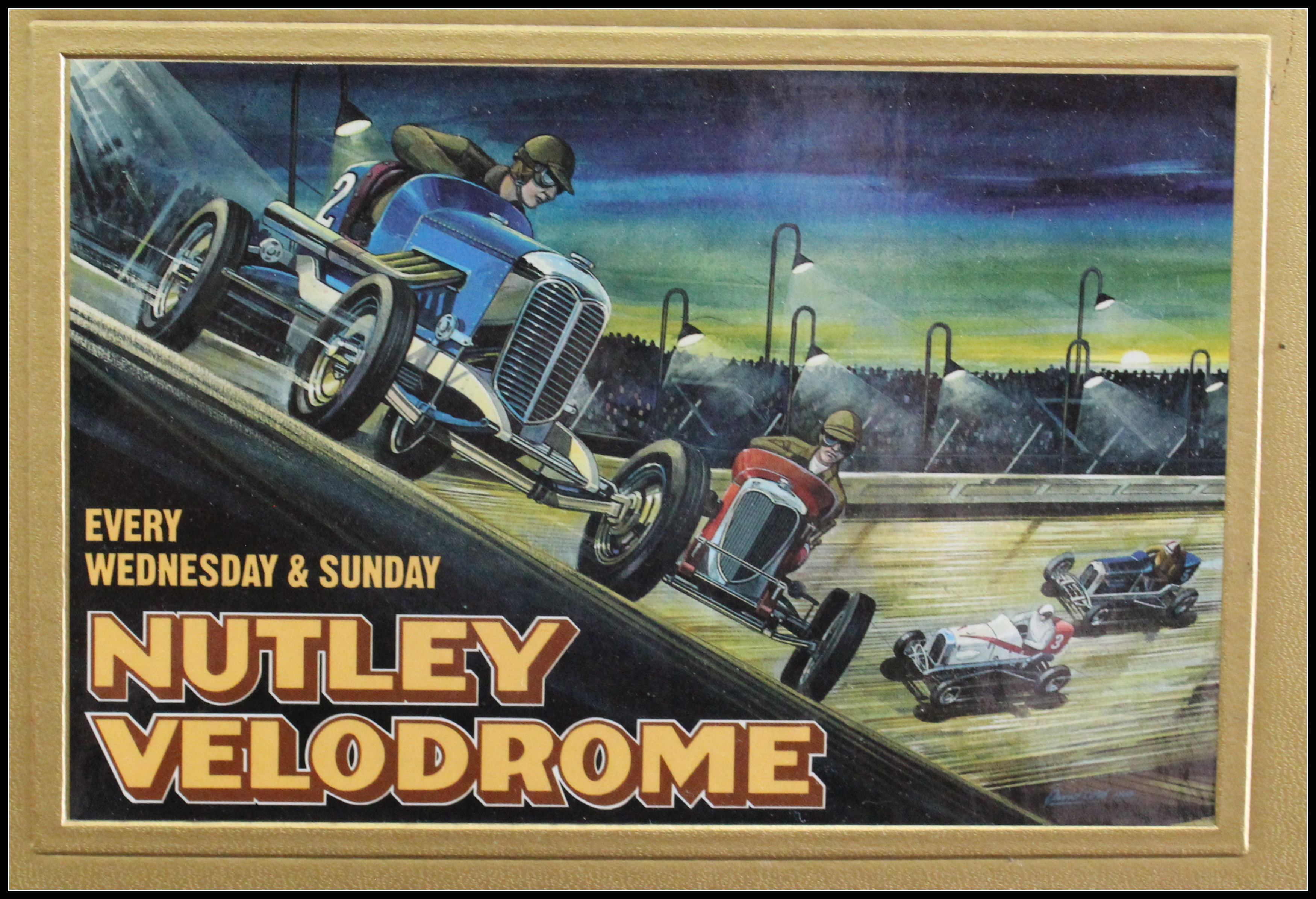 Nutley Velodrome, Bicycle and Midget Car Racing, Nutley NJ