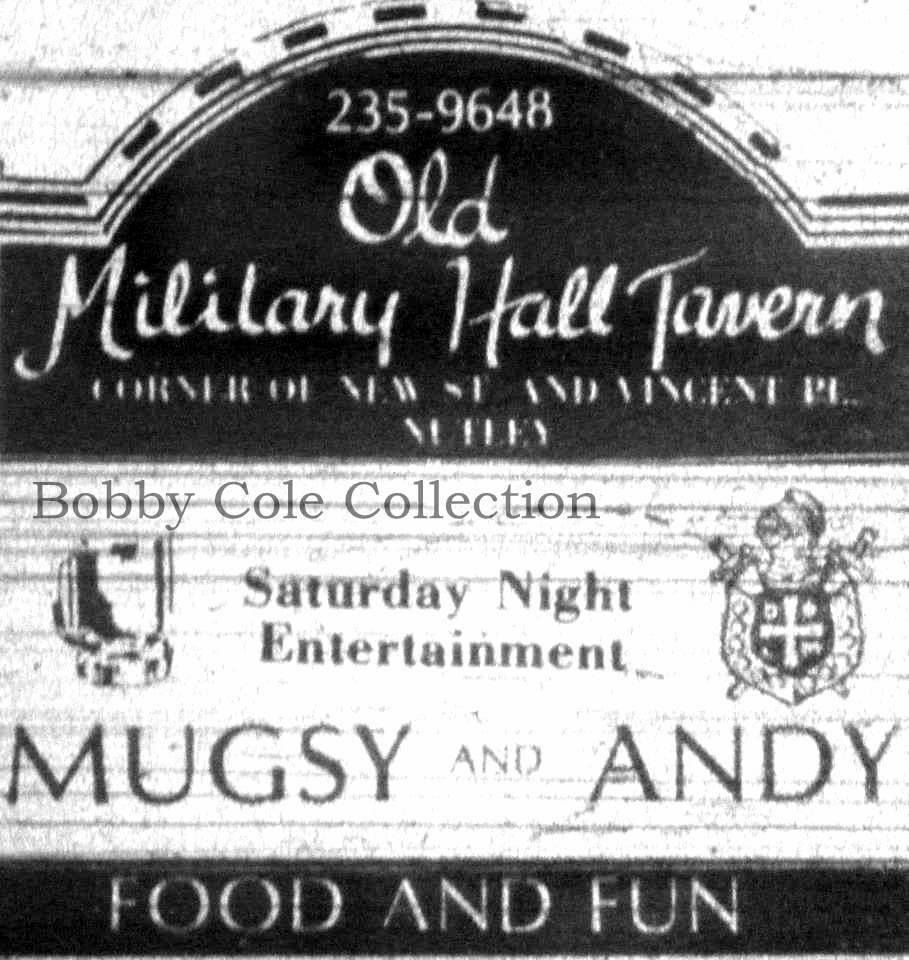 Old Military Hall - ad, Bobby Cole collection