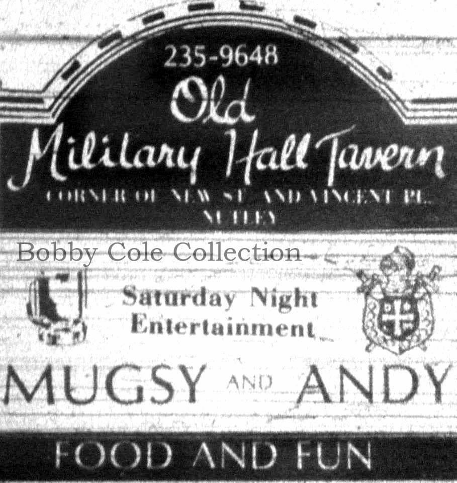 Old Military Hall - ad, Bobby Cole collection