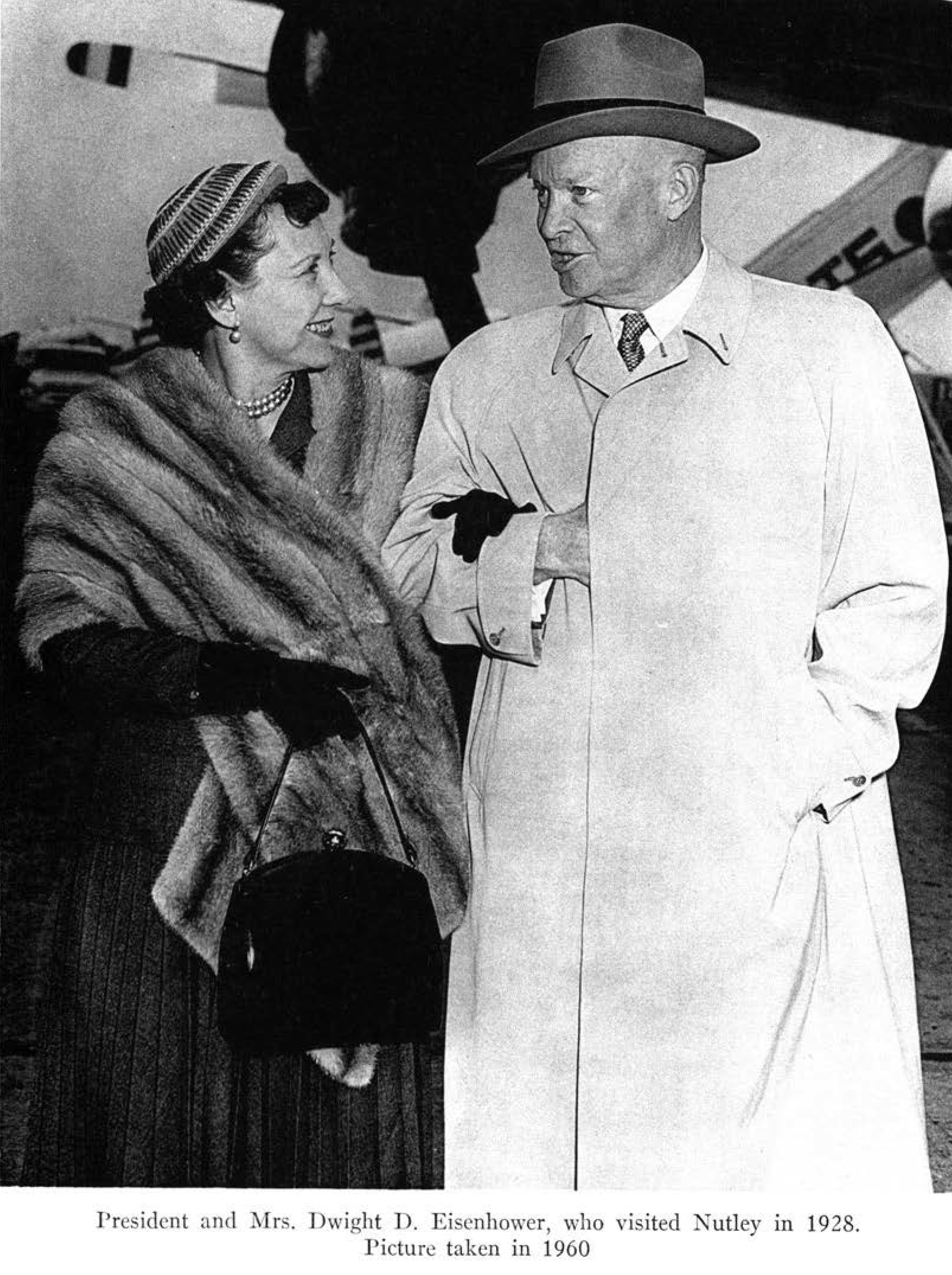 President and Mrs Dwight D. Eisenhower