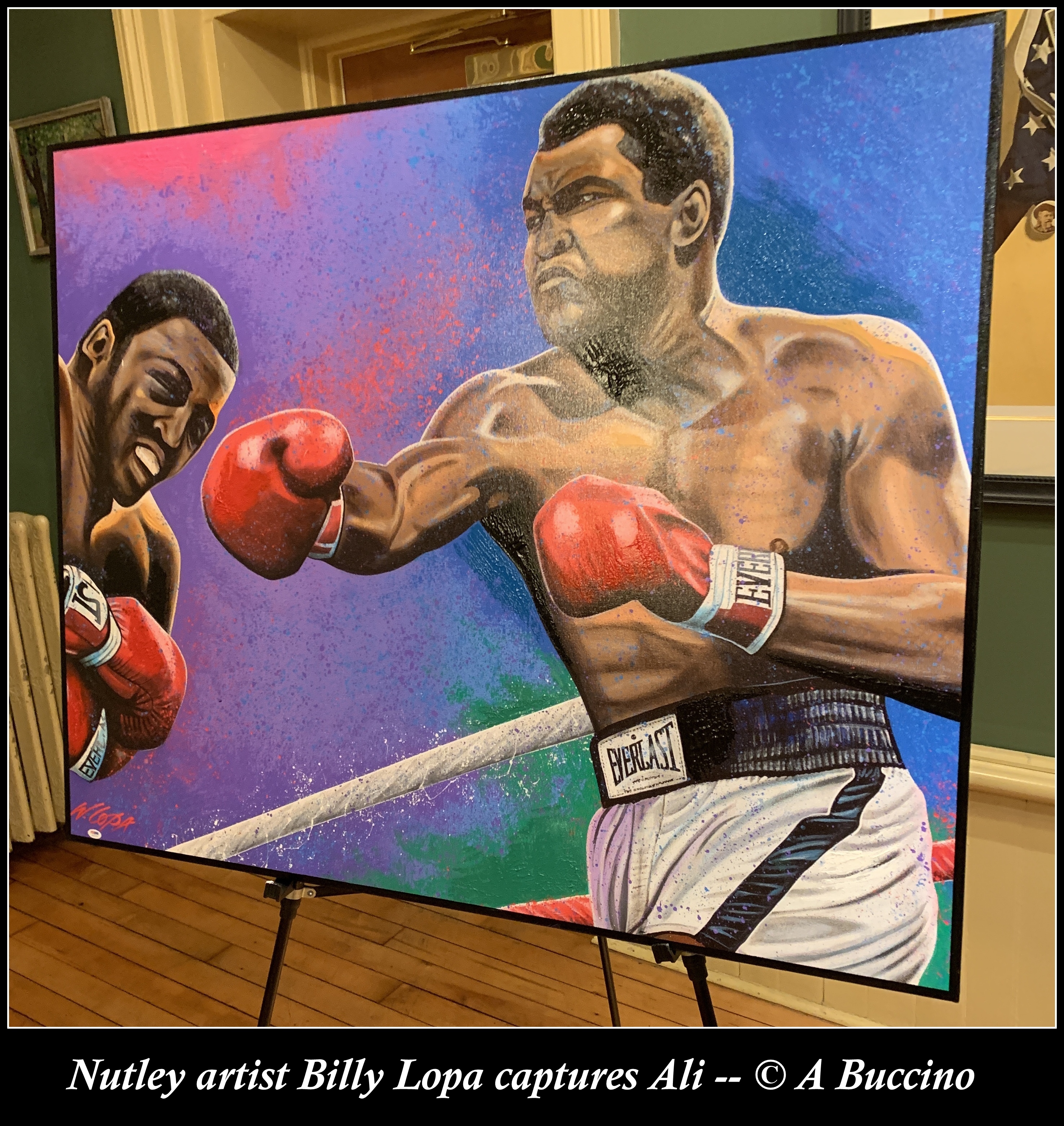 Muhammad Ali by Billy Lopa