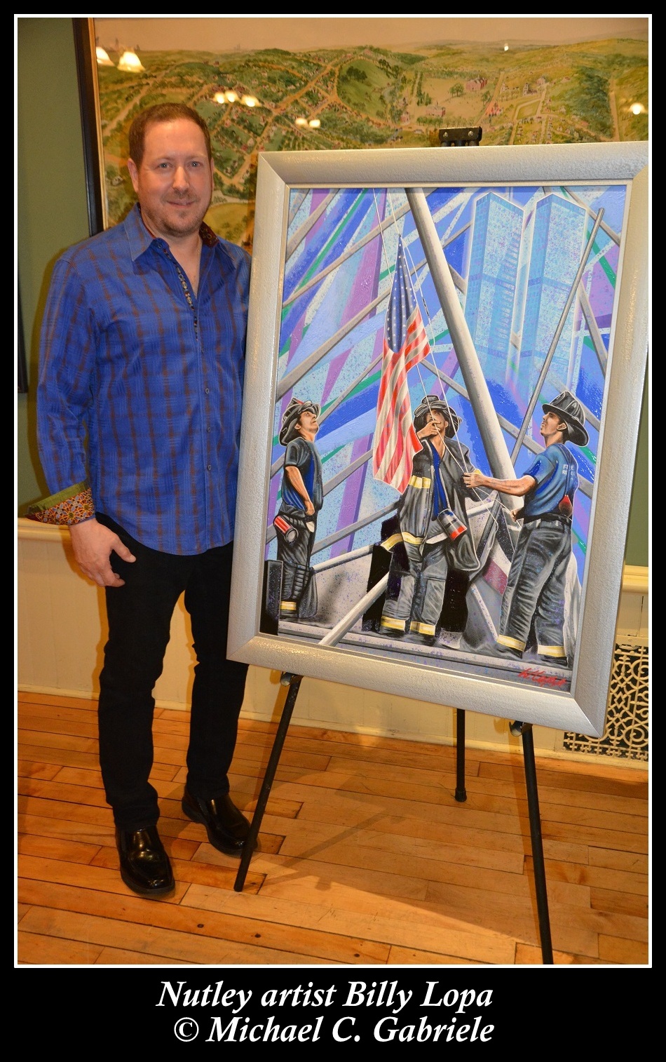 The Rising of the American Spirit with artist Billy Lopa