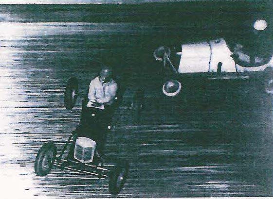 Midget Cards Racing at Nutley Velodrome