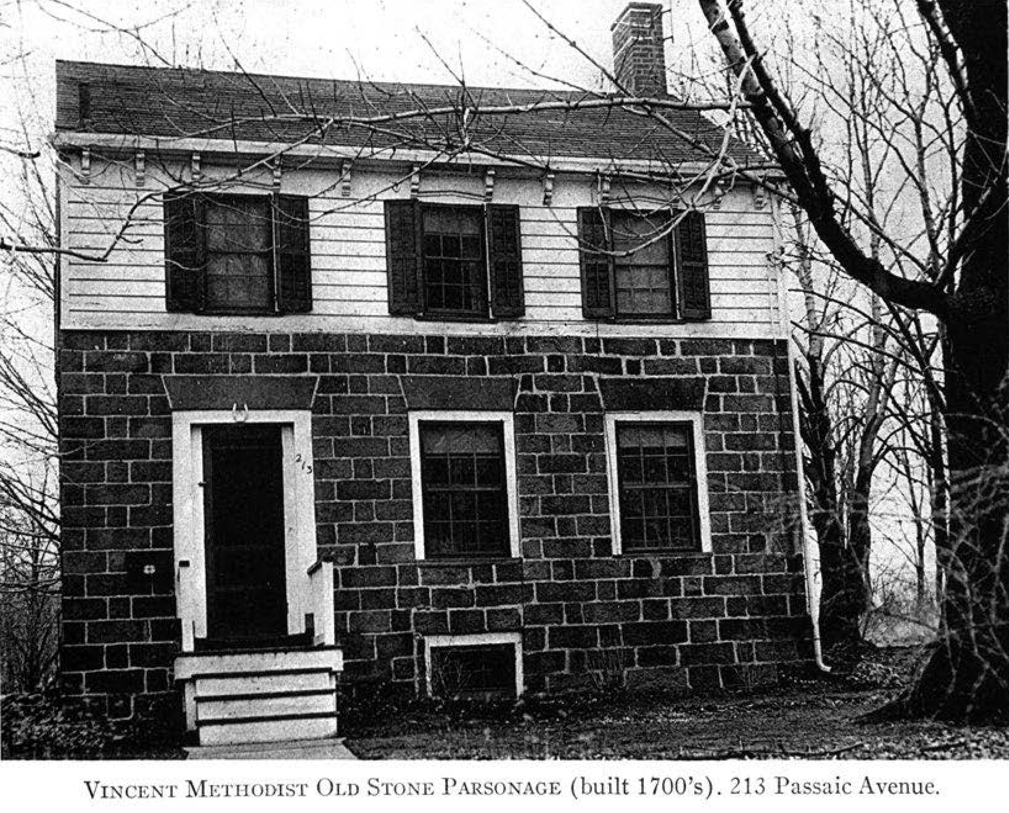 Vincent Methodist Old Stone Parsonage (1700's)