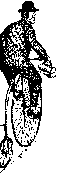 Illustration of a Penny-Farthing Bicyle