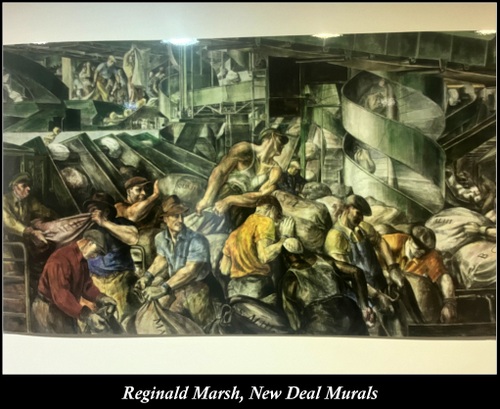 Reginald Marsh, New Deal Murals