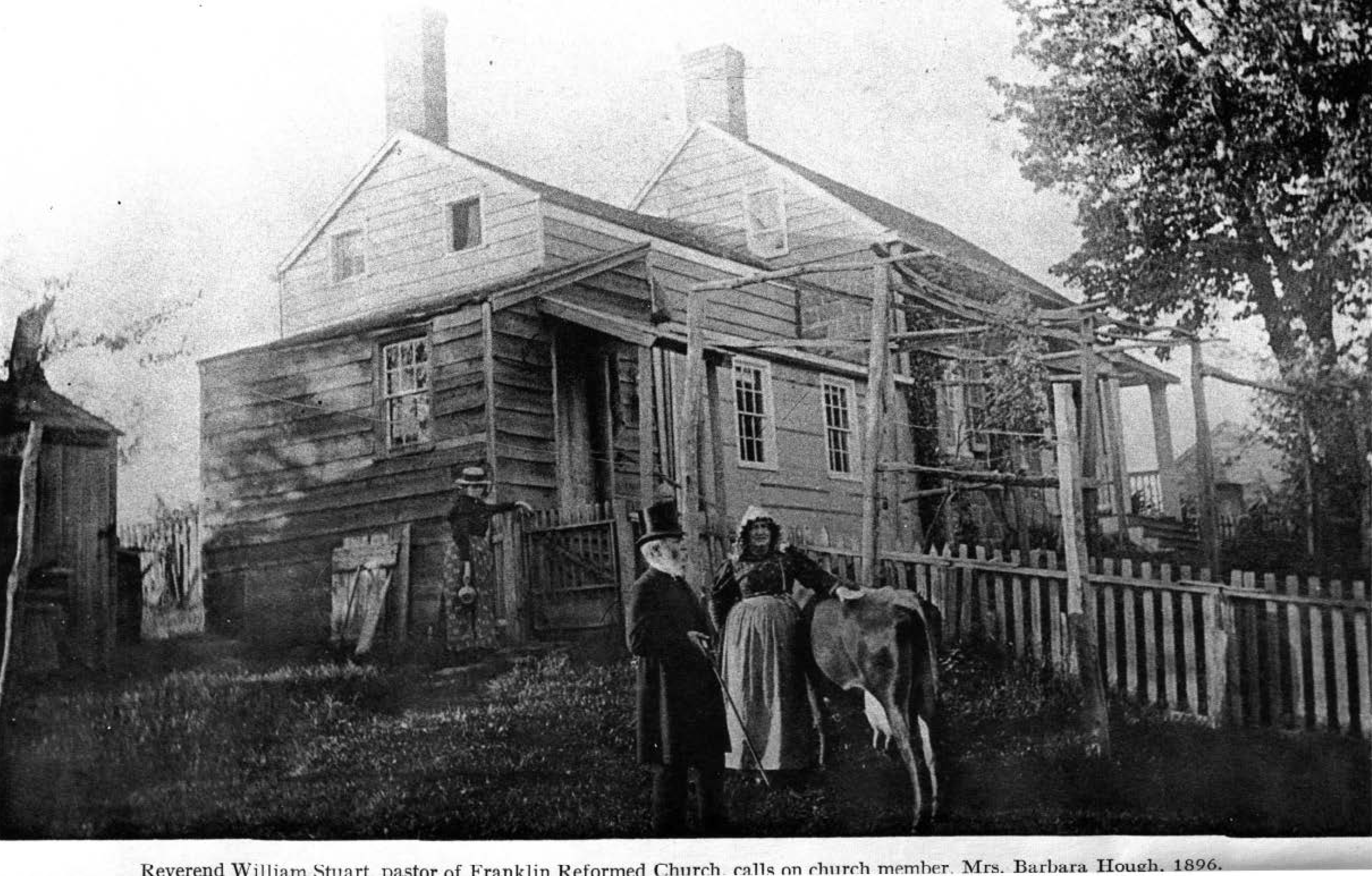 Reverend William Stuart calls on Barbara Hough 1896