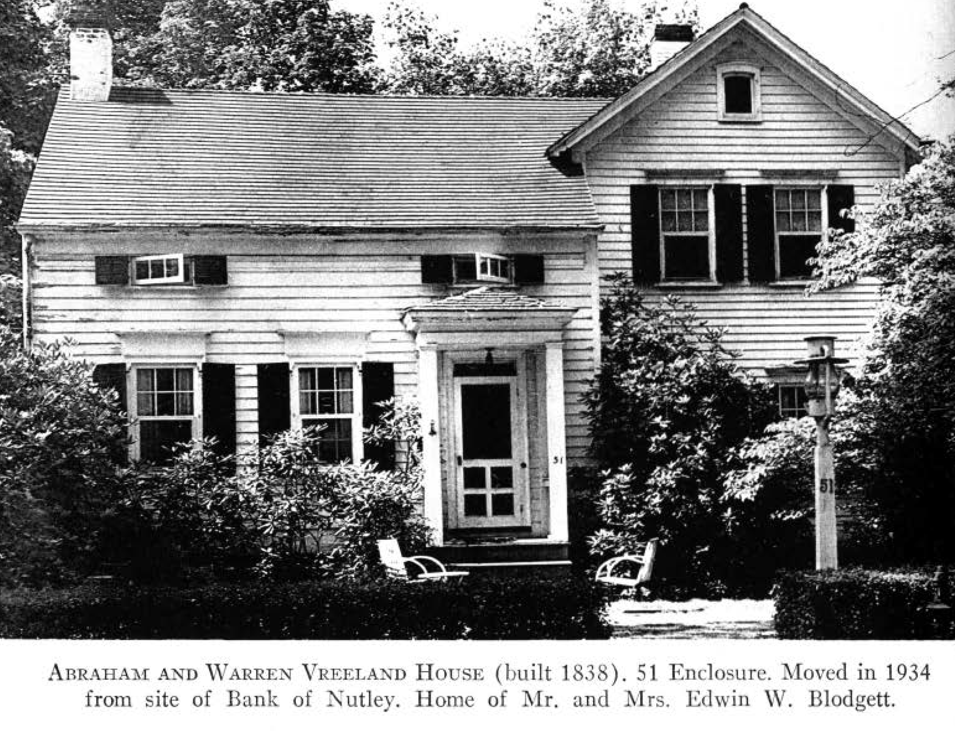 Abraham and Warren Vreeland House (1838)